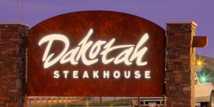 Dakotah Steakhouse Sign